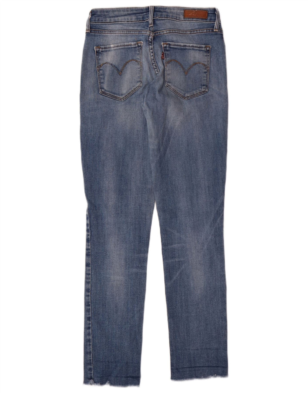 LEVI'S Womens Slim Jeans W27 L28 Blue Cotton