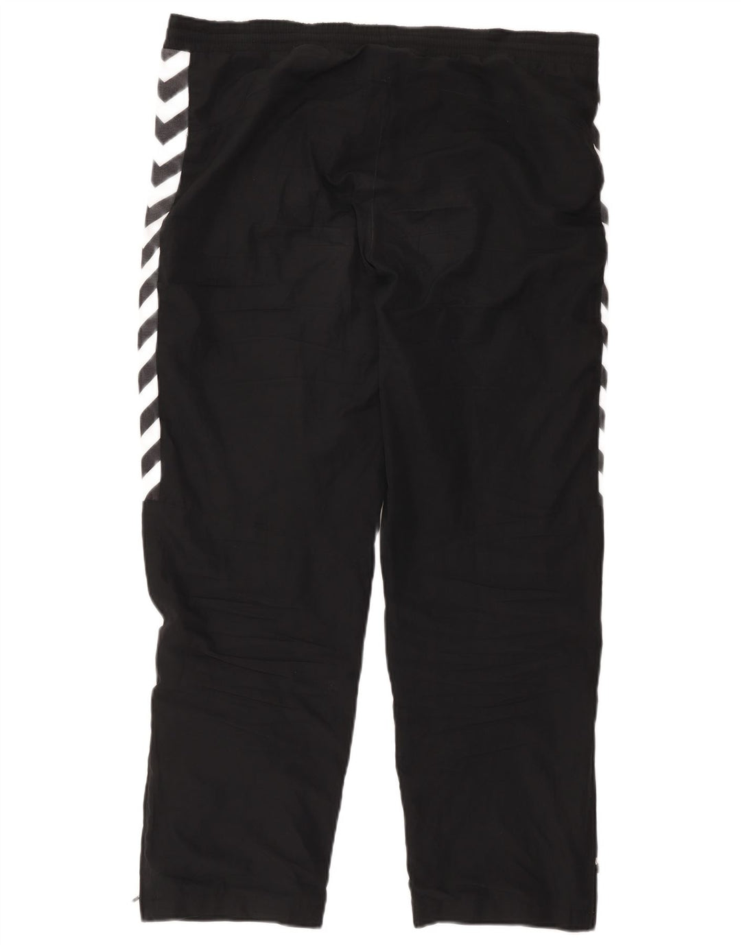 Hummel Mens Graphic Tracksuit Trousers Large Black Colourblock Polyester