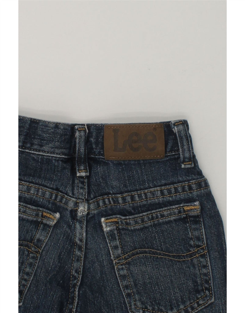 LEE Boys Denim Shorts 4-5 Years W20  Navy Blue Cotton | Vintage Lee | Thrift | Second-Hand Lee | Used Clothing | Messina Hembry 