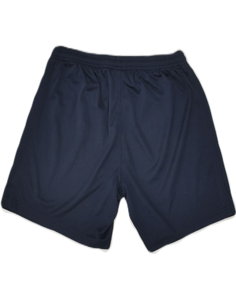 ASICS Boys Sport Shorts 14-15 Years Navy Blue Polyester | Vintage Asics | Thrift | Second-Hand Asics | Used Clothing | Messina Hembry 