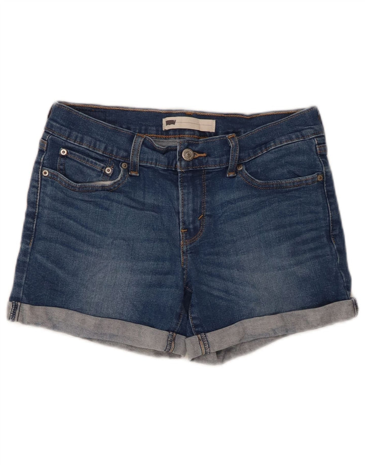 LEVI'S Womens Denim Shorts W26 Small Blue Cotton