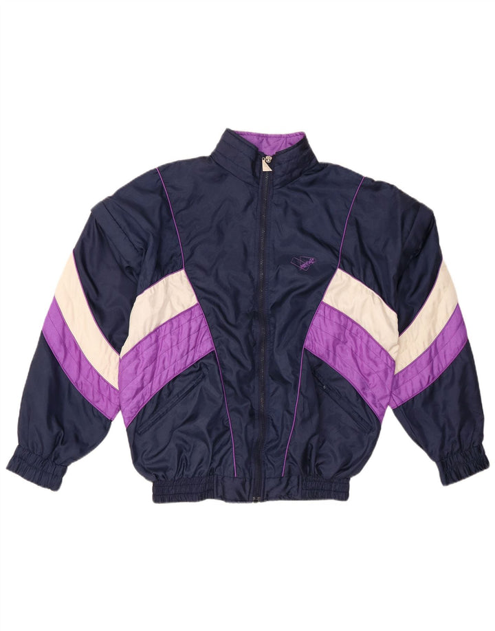 Pandora Mens Full Tracksuit Medium Navy Blue Colourblock Polyamide Retro