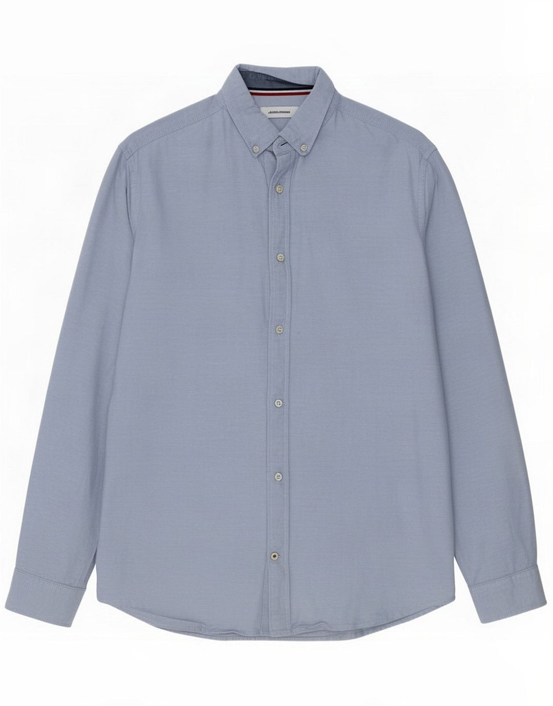 Jack & Jones Mens Shirt Medium Blue Flecked Cotton