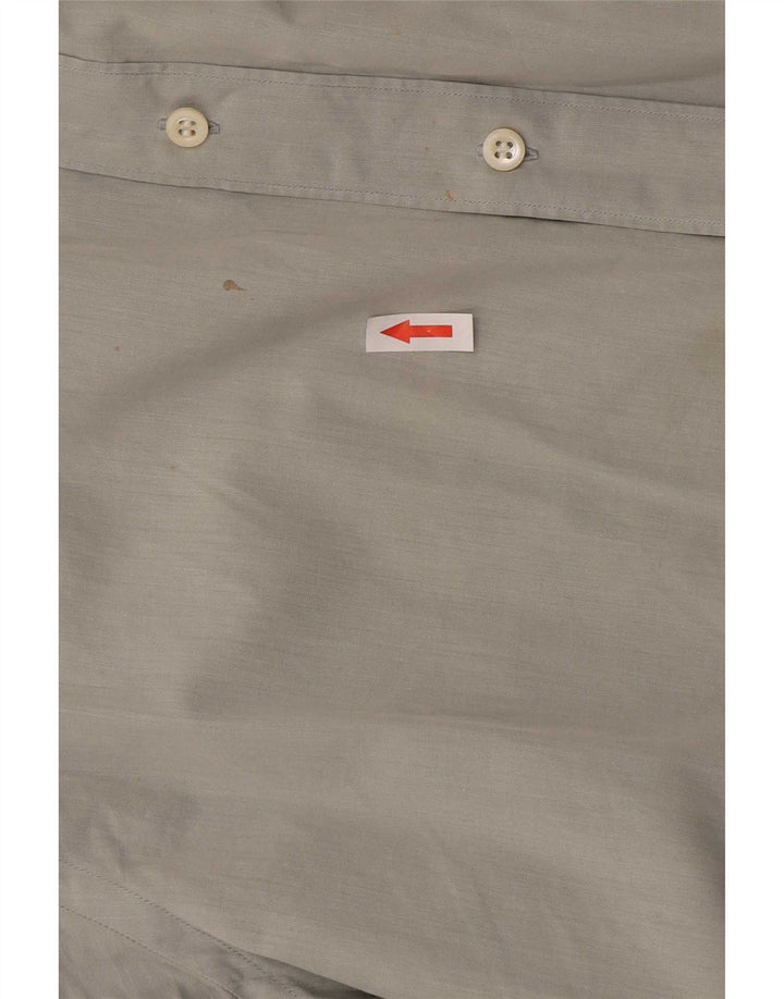 Hugo Boss Mens Shirt Size 17 1/2 44 XL Grey