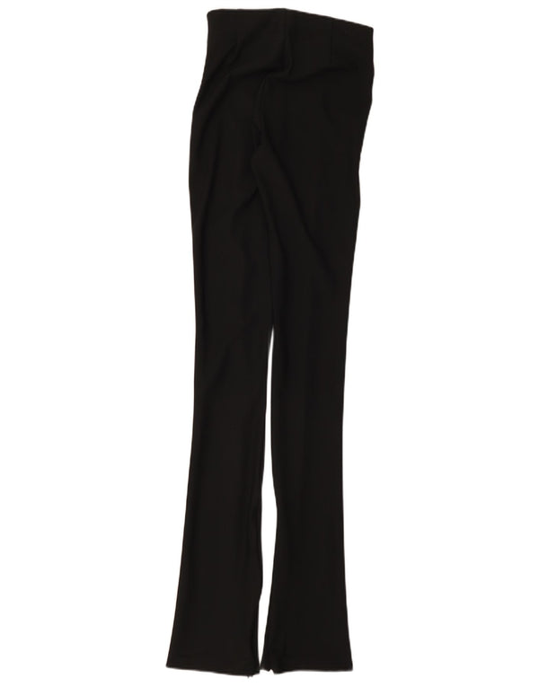 Zara Womens Bootcut Casual Trousers XS W24 L35 Black