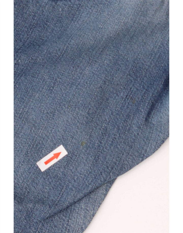 Levi's Womens 525 Straight Jeans W30 L28 Blue Cotton