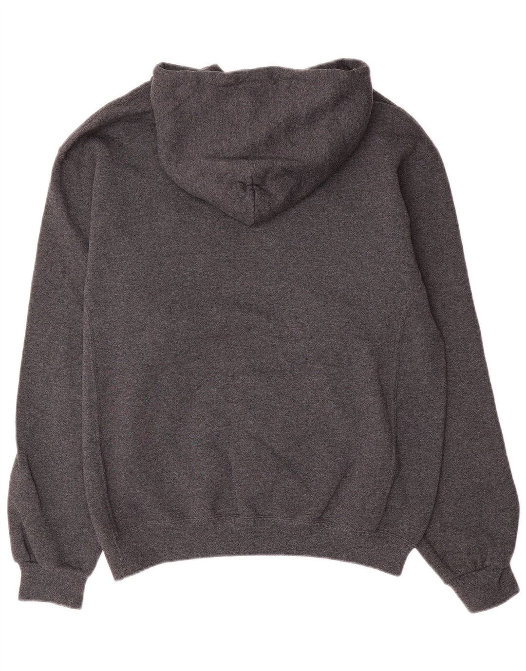 RUSSELL ATHLETIC Mens Graphic Hoodie Jumper Medium Grey Cotton