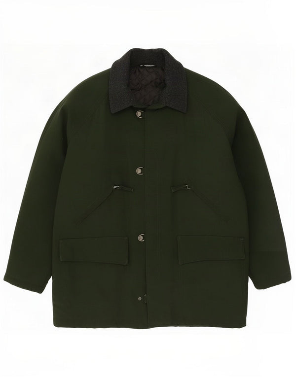 New Fast Mens Utility Jacket IT 52 XL Green