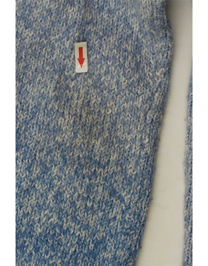 Crew Clothing Womens Turtle Neck Jumper Sweater UK 10 Small Blue