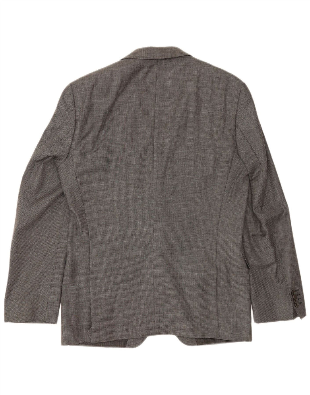 Lanificio In Biella Mens 2 Button Blazer Jacket UK 50 Large Grey