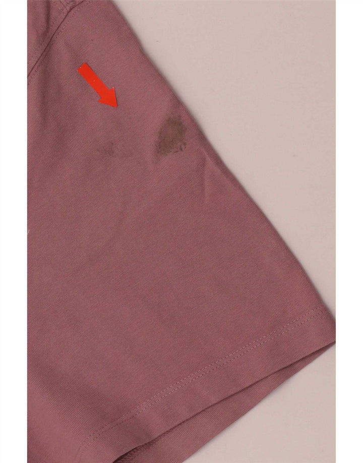 Adidas Mens T-Shirt Top 2XL Pink Cotton