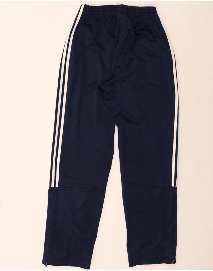 Adidas Mens Tracksuit Trousers UK 42/44 Large  Navy Blue Polyester