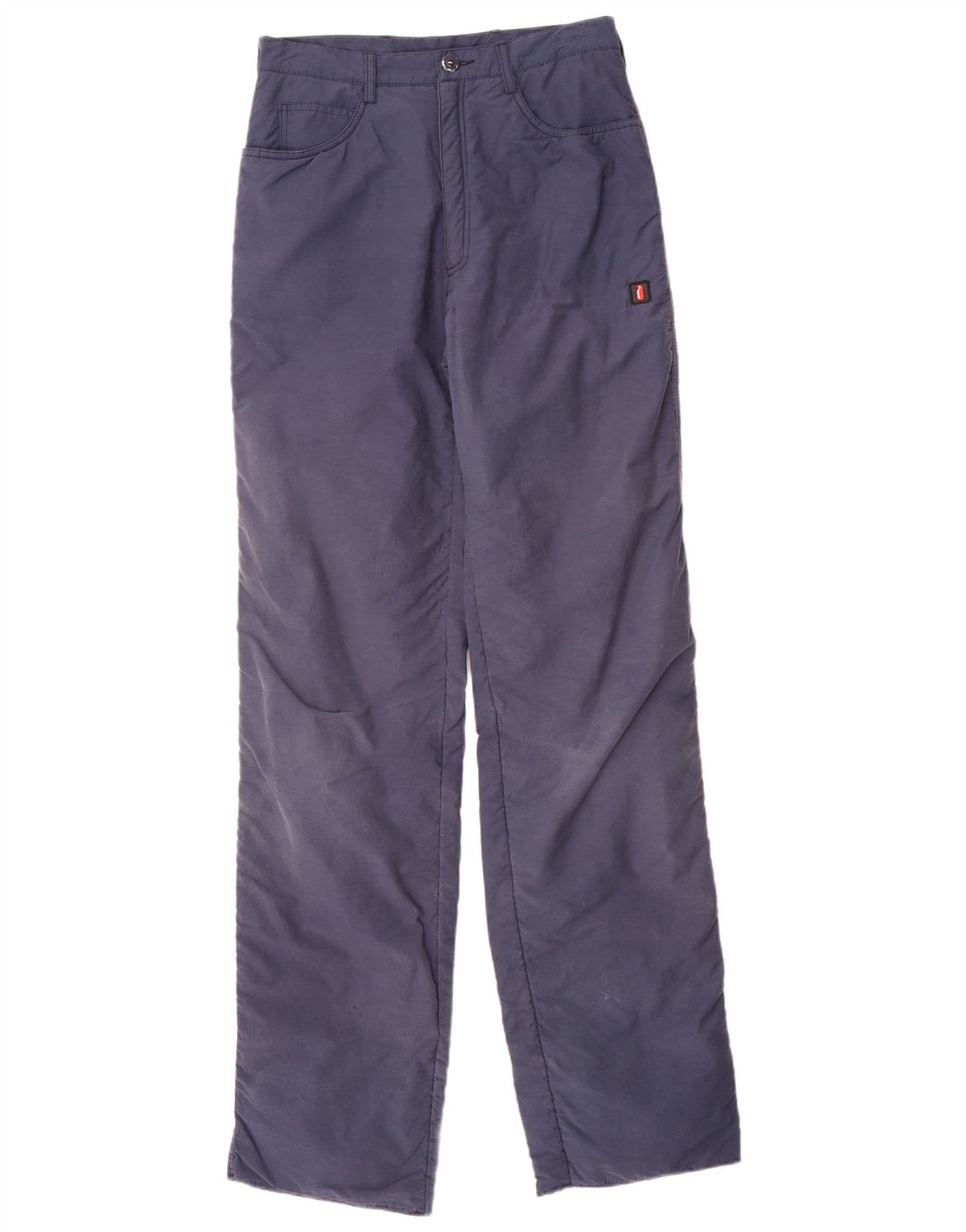 Ellesse Womens Straight Windbreaker Trousers IT 44 Medium W28 L35 Navy Blue