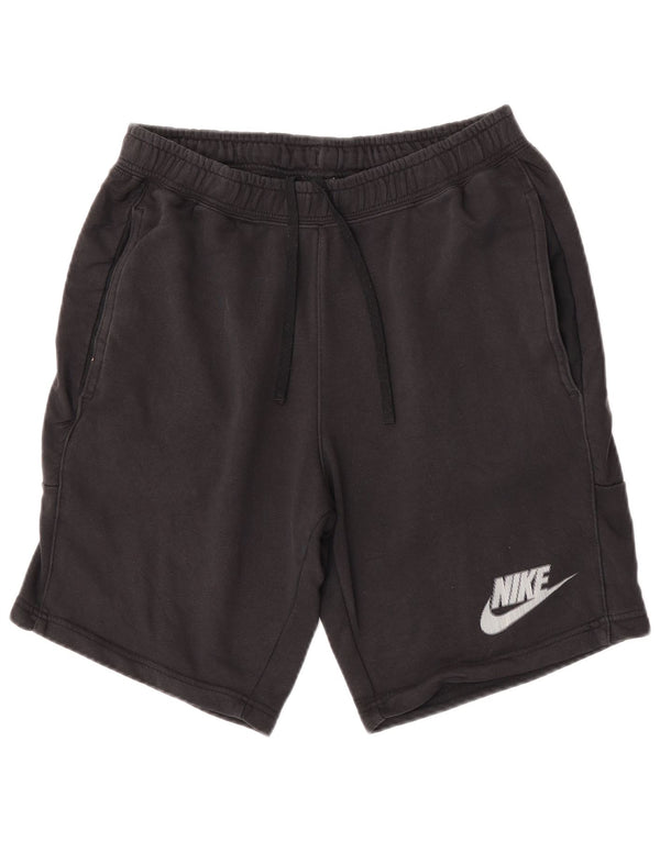 Nike Mens Graphic Sport Shorts Medium W32 L9 Black Cotton