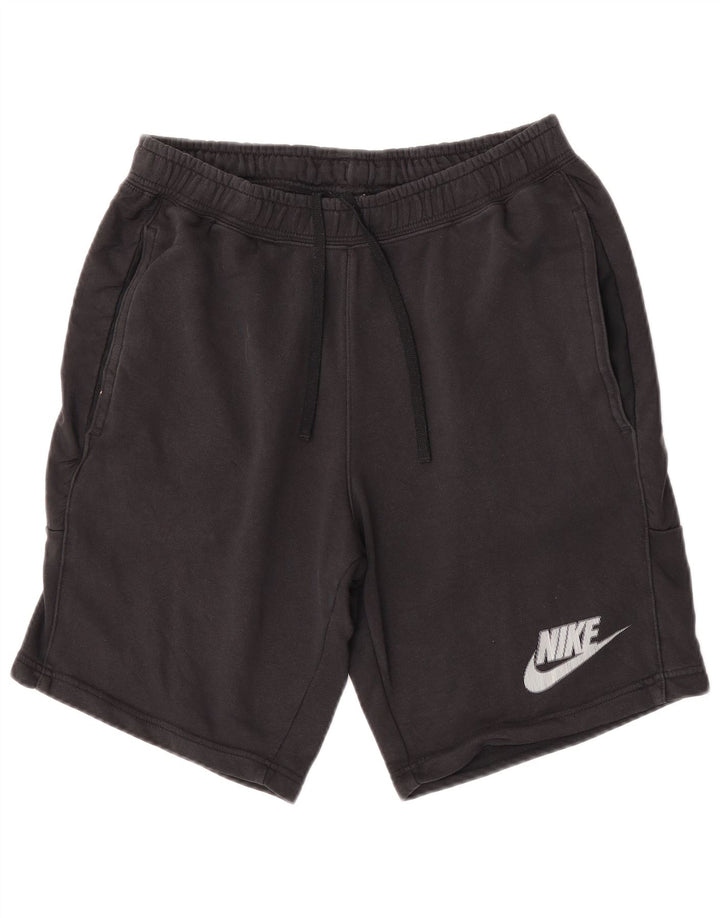 Nike Mens Graphic Sport Shorts Medium W32 L9 Black Cotton