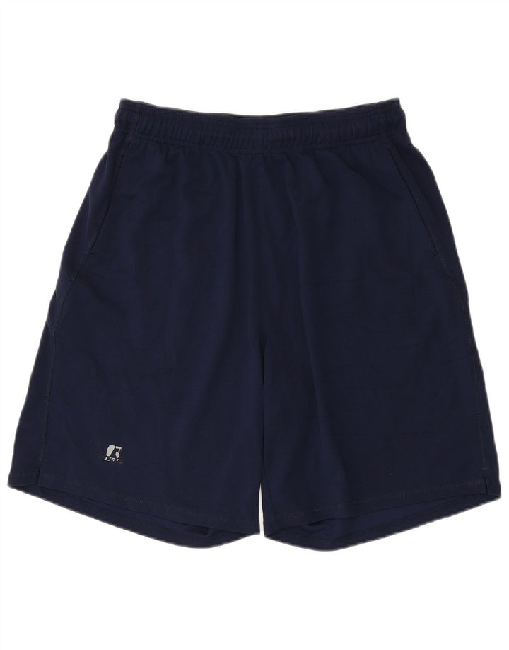 Russell Athletic Mens Dri-Power Sport Shorts Large Navy Blue Polyester