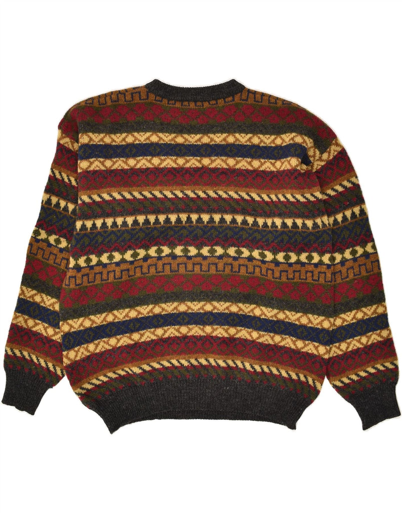 GIAN MARCO VENTURI Womens Crew Neck Jumper Sweater UK 16 Large Grey | Vintage Gian Marco Venturi | Thrift | Second-Hand Gian Marco Venturi | Used Clothing | Messina Hembry 