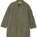Ballantyne Mens Overcoat UK 40 Large Green Cotton