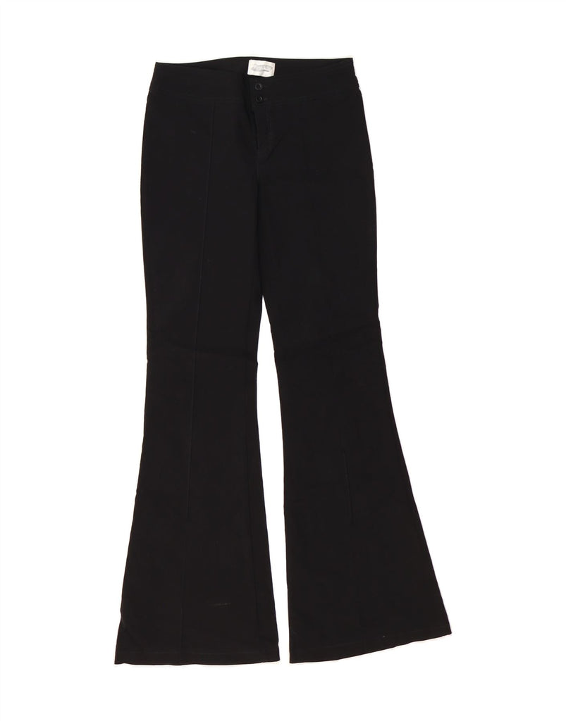 PIMKIE Womens Flare Casual Trousers W32 L32 Black Vintage Pimkie and Second-Hand Pimkie from Messina Hembry 