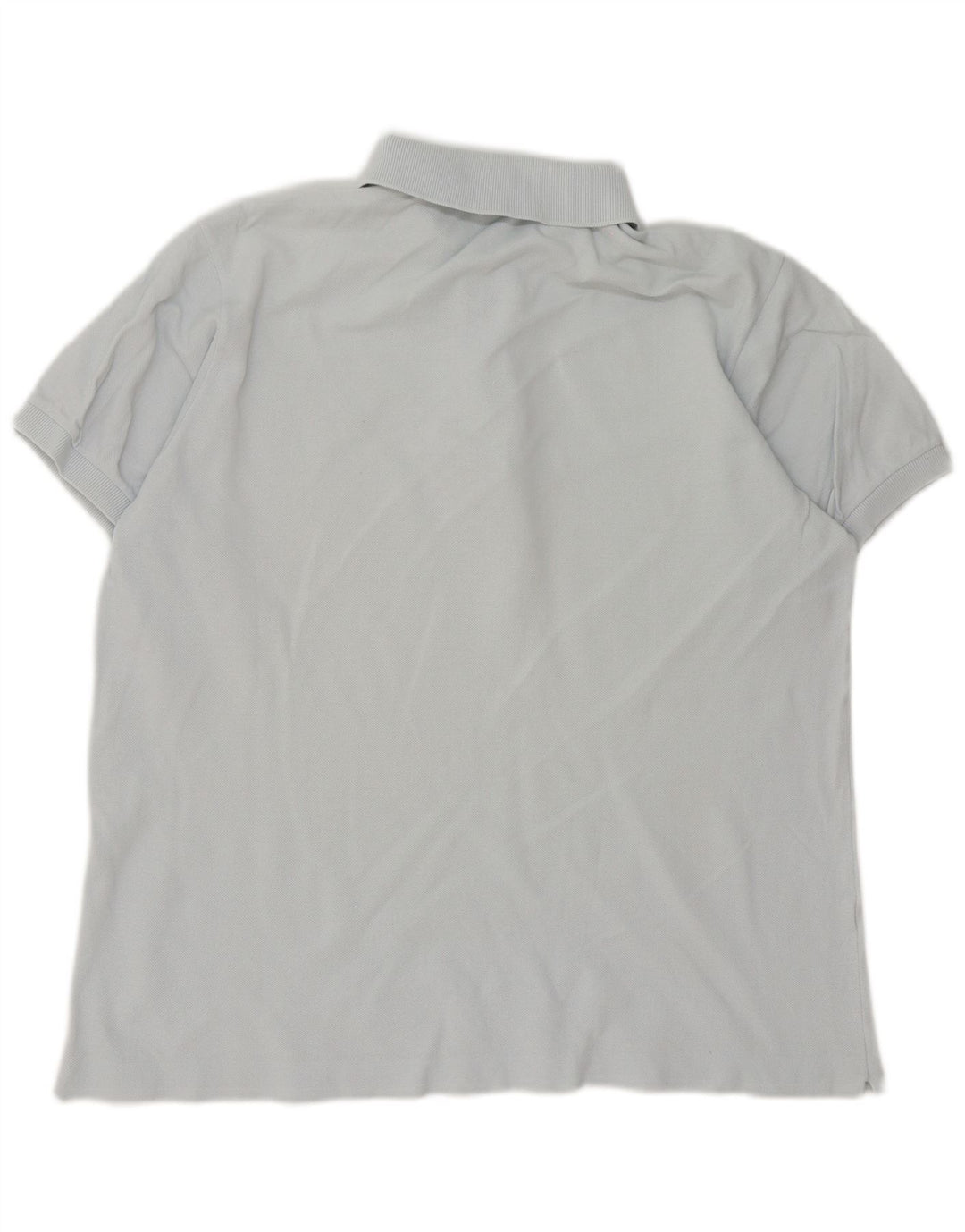 Lacoste Mens Polo Shirt Size 5 Large Blue Cotton