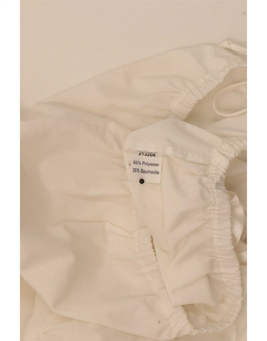 STOIBER Womens Trachten Crop Top EU 36 Small White Polyester