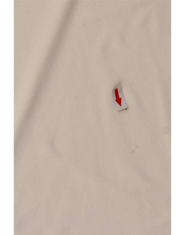 Under Armour Mens Heat Gear Polo Shirt Large White