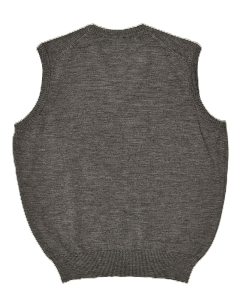 WESTBURY Mens Vest Tank Top IT 52/54 Large Grey Flecked New Wool Vintage WESTBURY and Second-Hand WESTBURY from Messina Hembry 