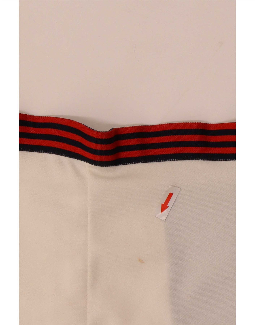 Samar Mens Chino Shorts IT 54 2XL W34 White Colourblock Polyester