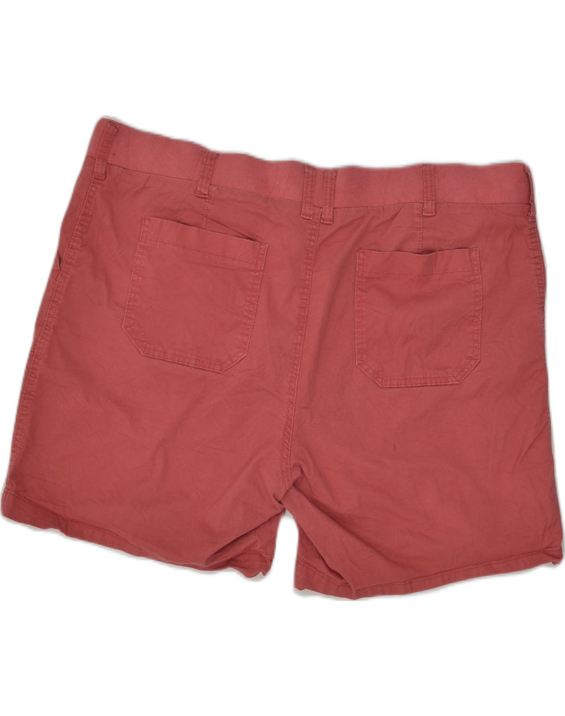 LEE Womens Regular Fit Mid Rise Bermuda Shorts W44 3XL Red Cotton | Vintage Lee | Thrift | Second-Hand Lee | Used Clothing | Messina Hembry 