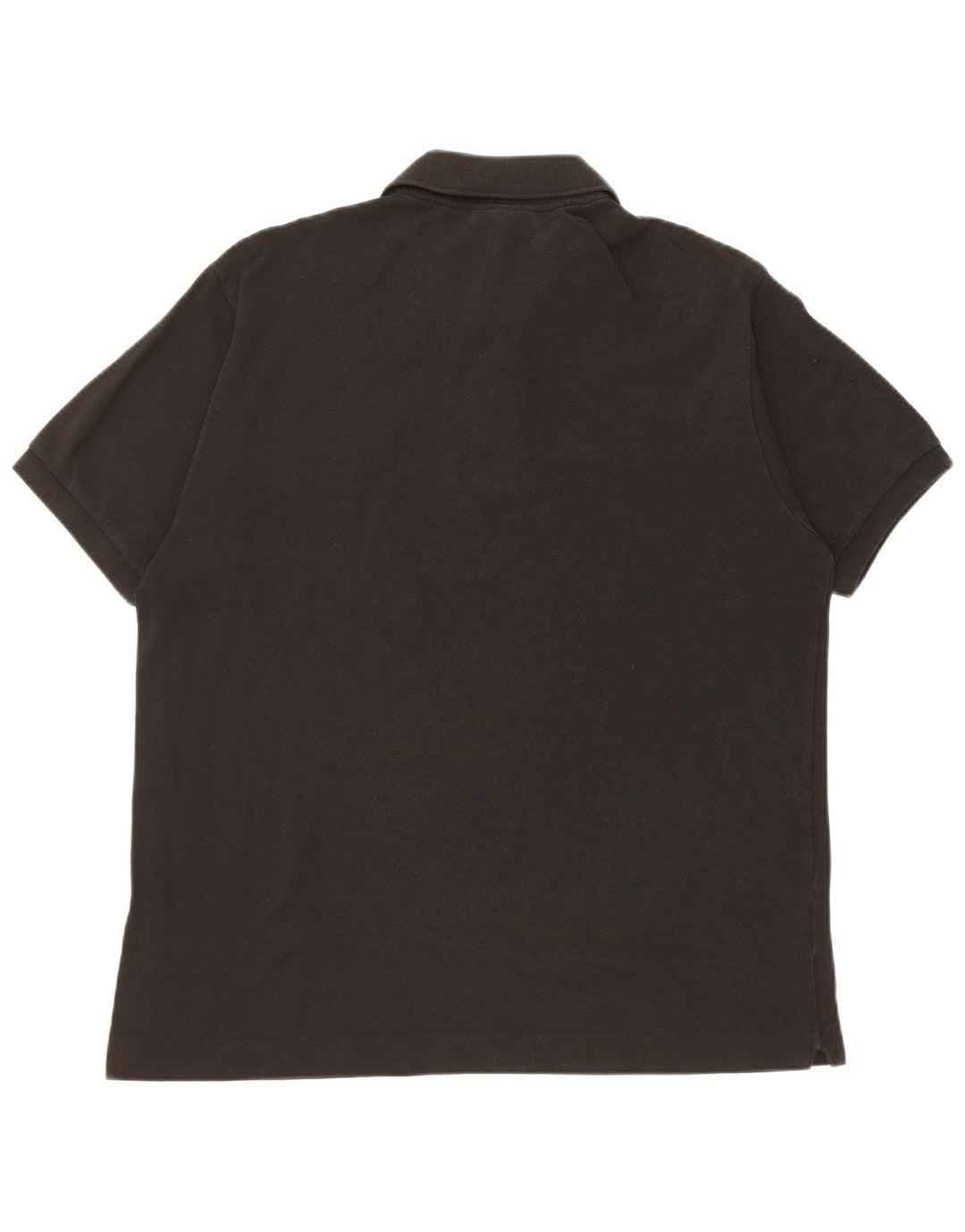Lacoste Mens Classic Fit Polo Shirt Size 5 Large Black Cotton