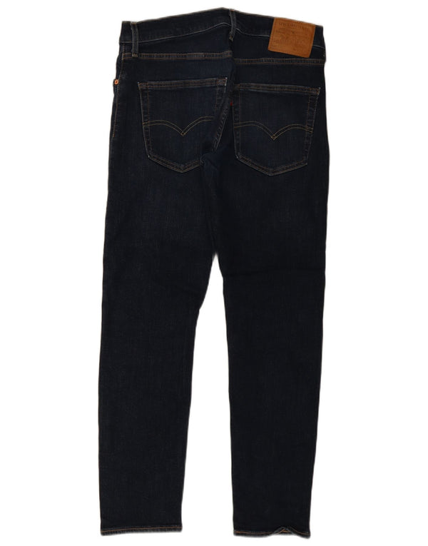 Levi's Mens 512 Slim Tapered Jeans W31 L30 Navy Blue Cotton
