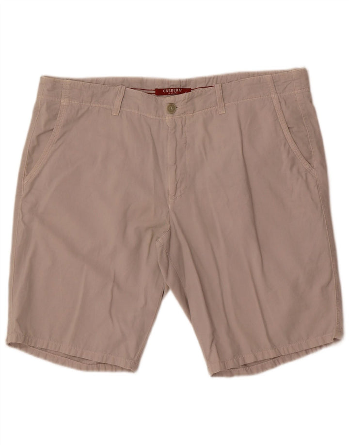 Carrera Mens Chino Shorts IT 56 3XL W38 Grey Cotton