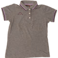 KAPPA Womens Polo Shirt UK 10 Small Grey