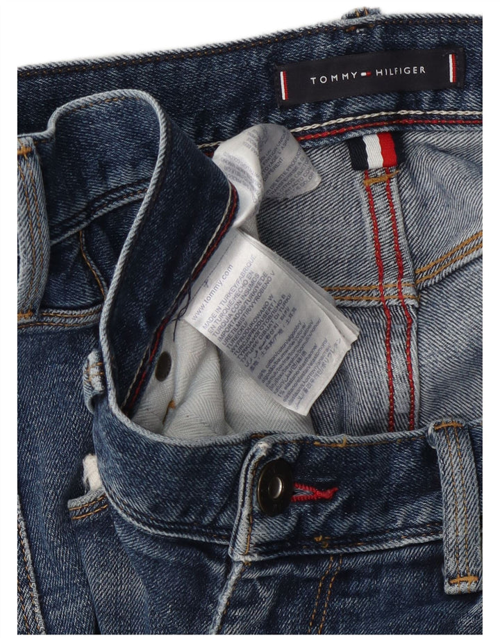 Tommy Hilfiger Mens Slim Jeans W36 L30 Blue Cotton