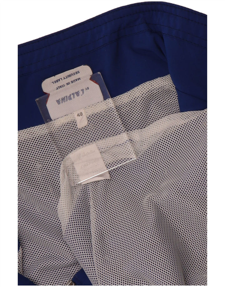 AUSTRALIAN L'ALPINA Womens Tracksuit Top Jacket IT 49 XL Blue Polyester