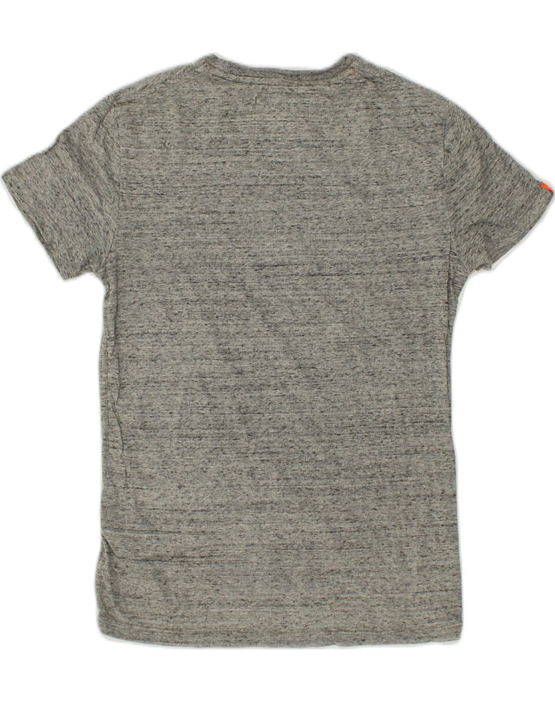 SUPERDRY Mens T-Shirt Top XS Grey Flecked Cotton | Vintage Superdry | Thrift | Second-Hand Superdry | Used Clothing | Messina Hembry 