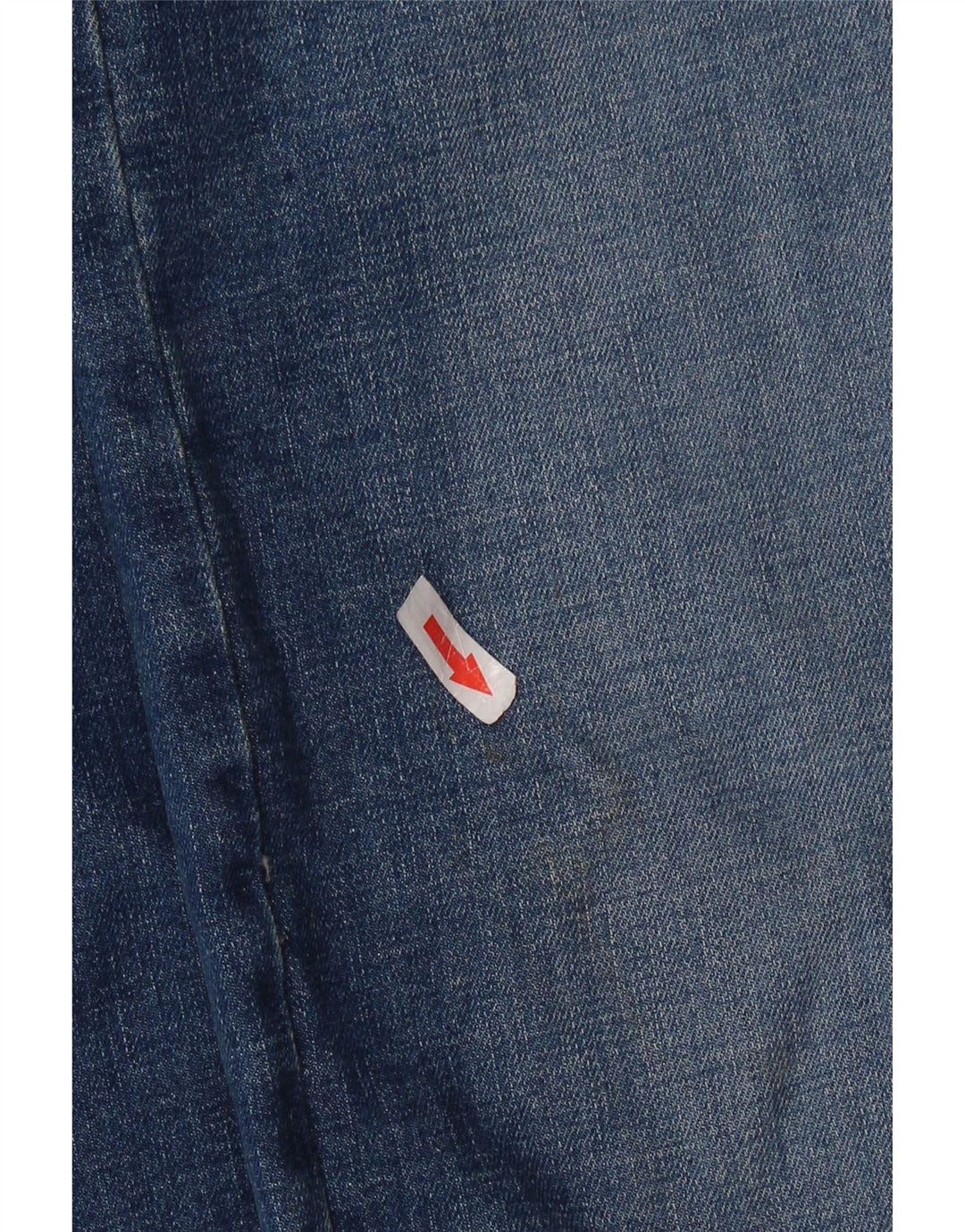 WRANGLER Mens Straight Jeans W34 L30 Blue Cotton