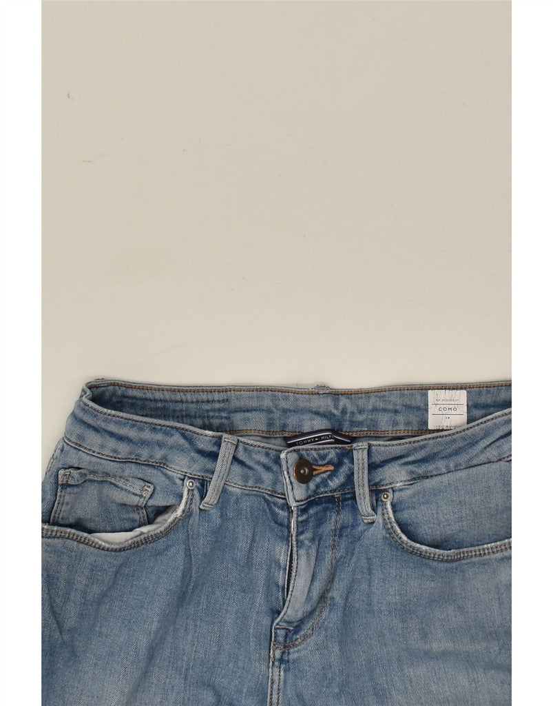 TOMMY HILFIGER Womens Jegging Jeans W28 L29 Blue Cotton | Vintage Tommy Hilfiger | Thrift | Second-Hand Tommy Hilfiger | Used Clothing | Messina Hembry 