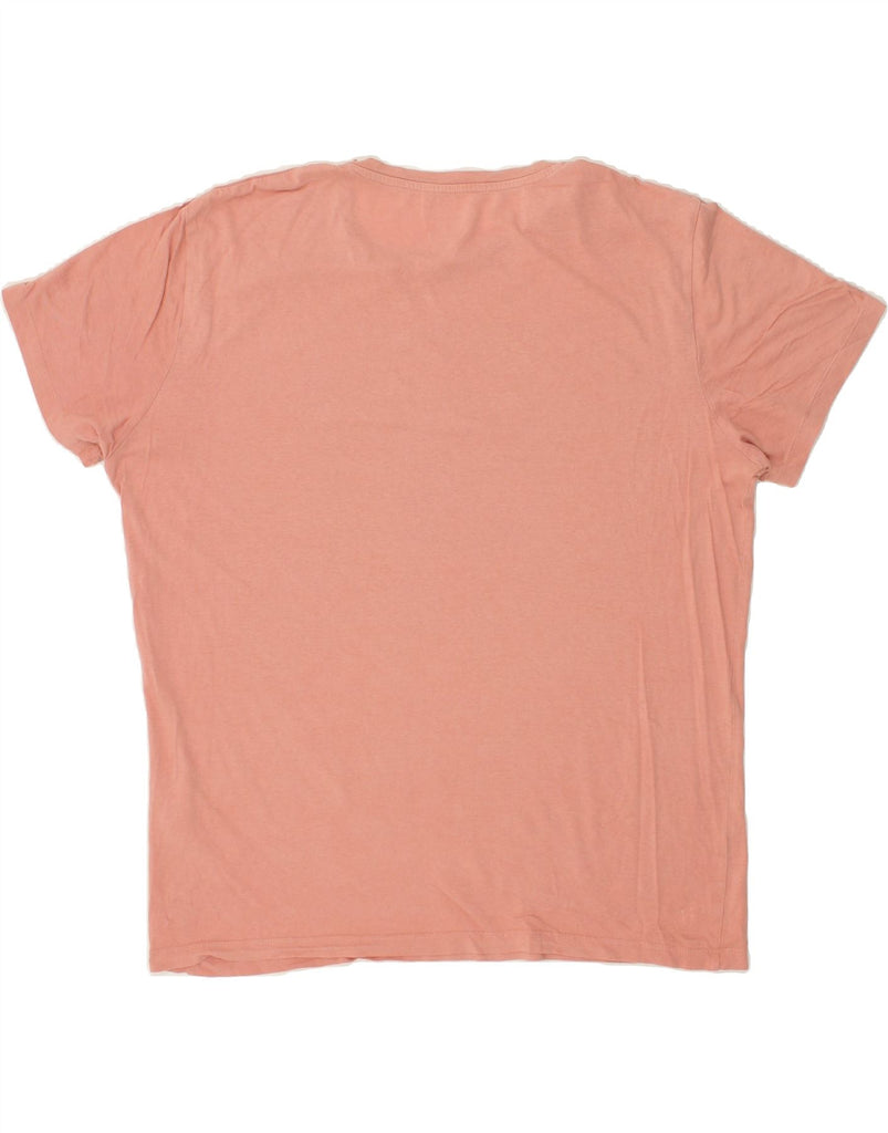 JACK & JONES Mens Regular Fit Graphic T-Shirt Top XL Pink Cotton | Vintage Jack & Jones | Thrift | Second-Hand Jack & Jones | Used Clothing | Messina Hembry 