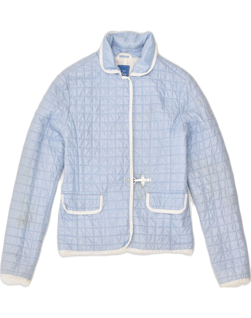 FAY Girls Quilted Jacket 12-13 Years Blue Polyamide | Vintage Fay | Thrift | Second-Hand Fay | Used Clothing | Messina Hembry 