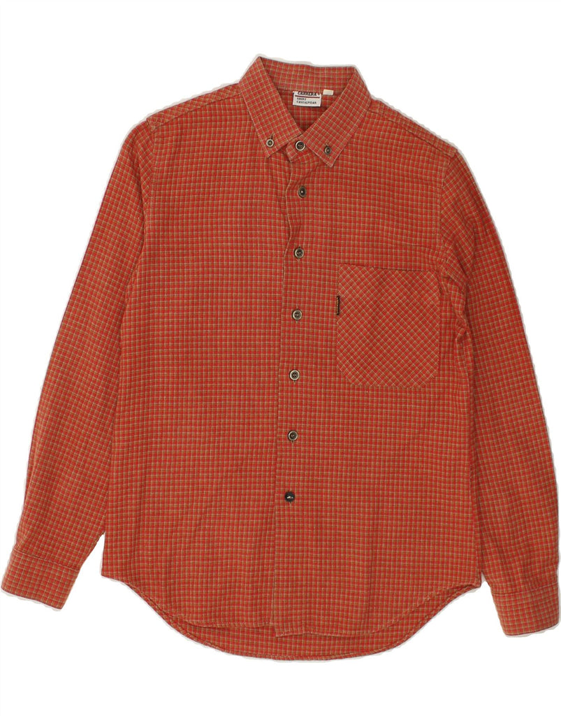 CARRERA Boys Shirt 11-12 Years Brown Check | Vintage Carrera | Thrift | Second-Hand Carrera | Used Clothing | Messina Hembry 