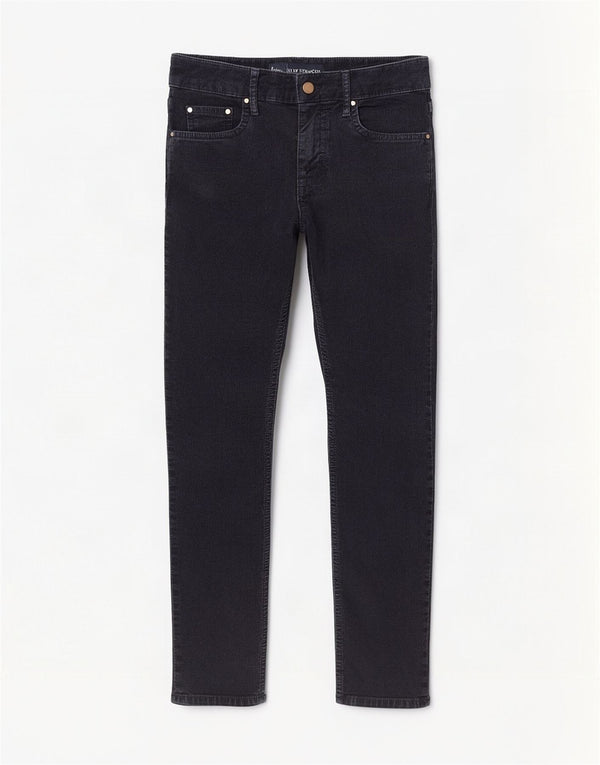 Boden Womens Slim Straight Corduroy Trousers W30 L27 Navy Blue