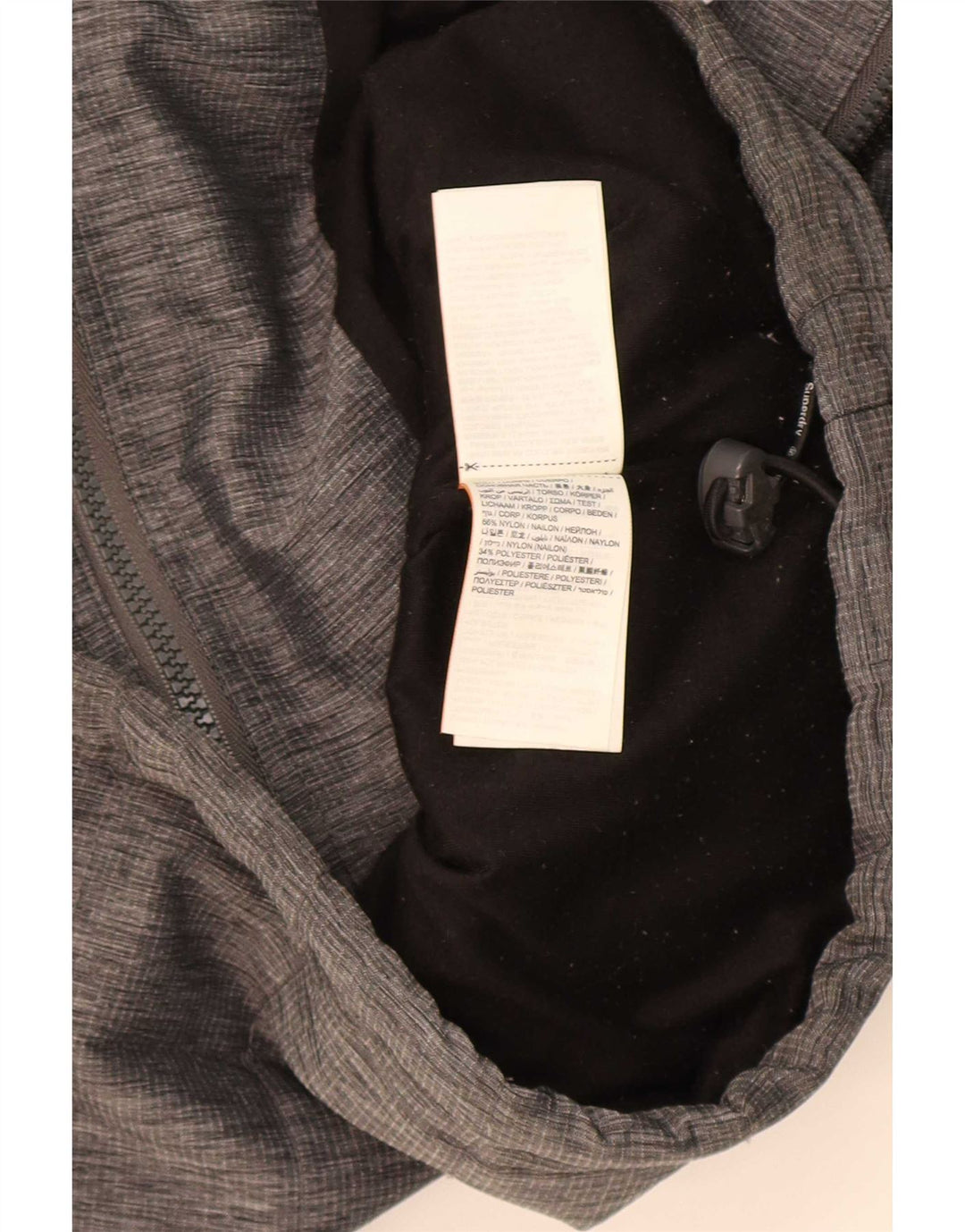 Superdry Mens The Windcheater Windbreaker Jacket UK 38 Medium Grey Flecked