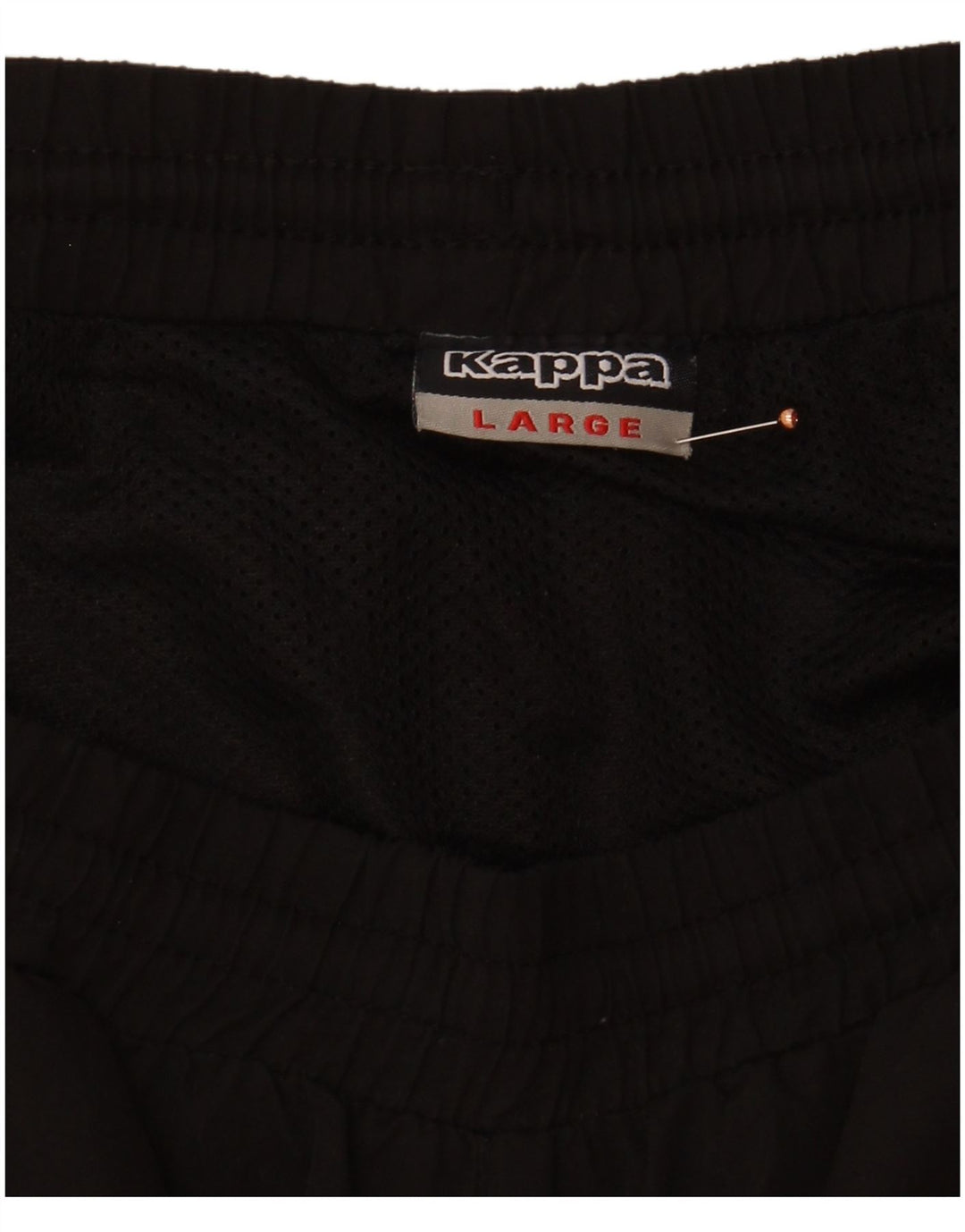 KAPPA Mens Sport Shorts Large  Black