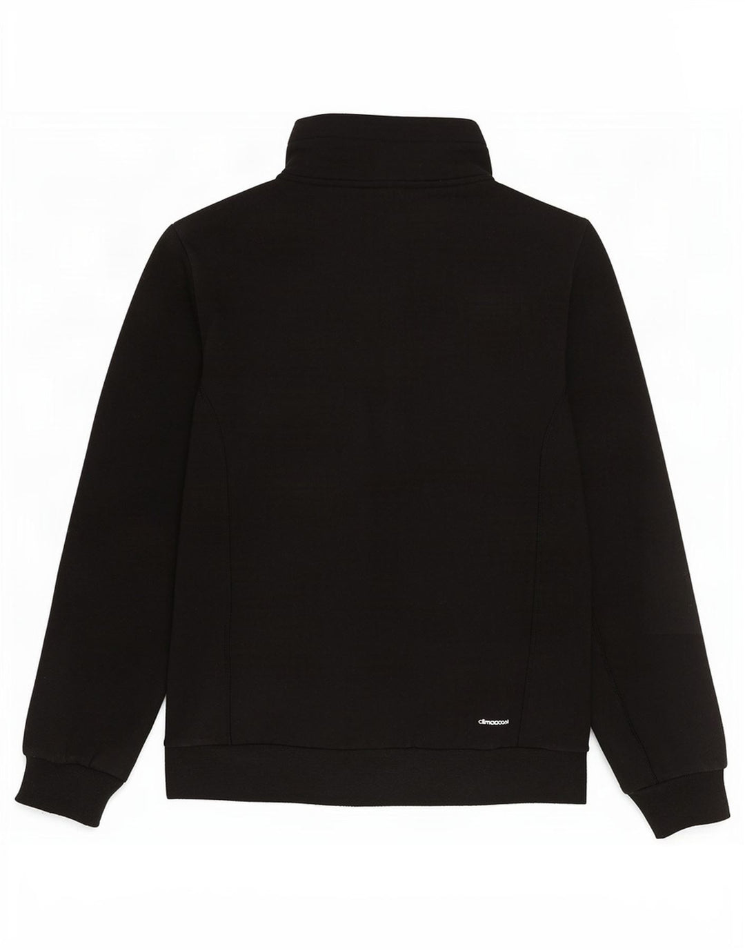 Adidas Womens Climalite Tracksuit Top Jacket UK 8/10 Small Black Polyester