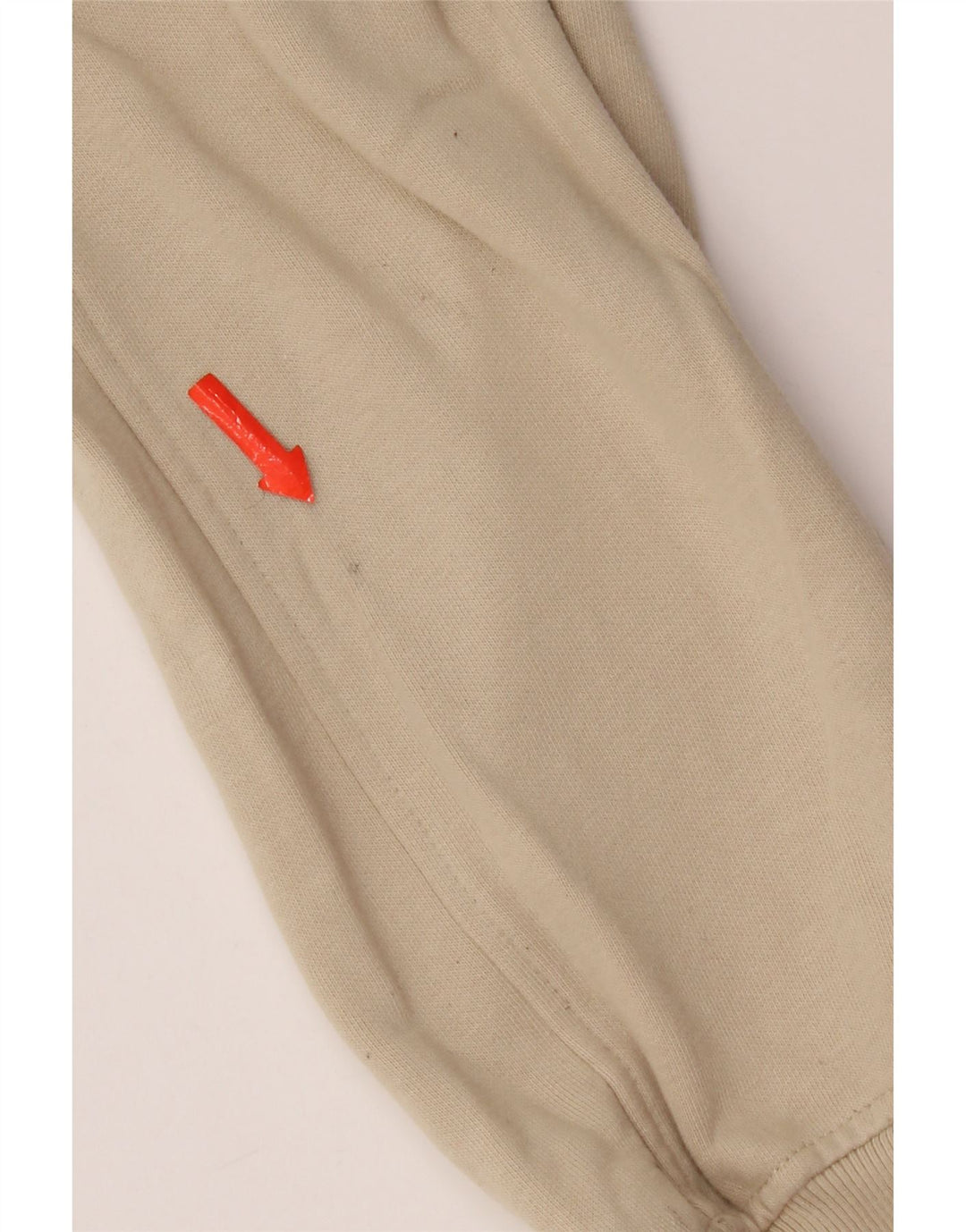 Marks & Spencer Mens Graphic Sweatshirt Jumper Medium Beige Cotton