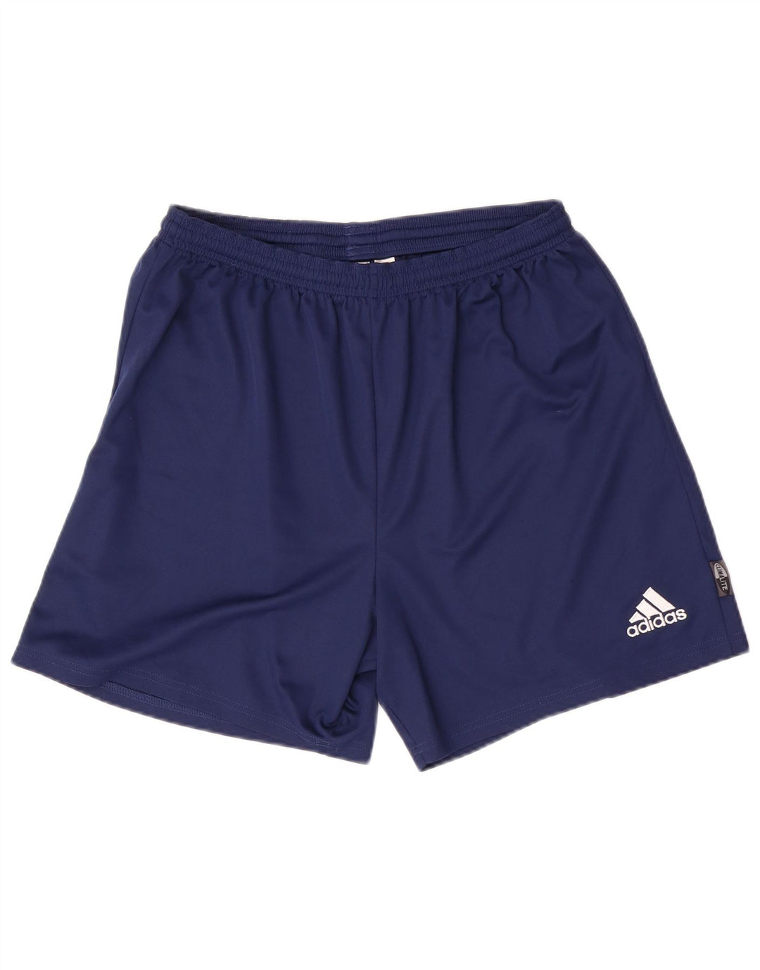 ADIDAS Mens Climalite Sport Shorts Large  Navy Blue Polyester