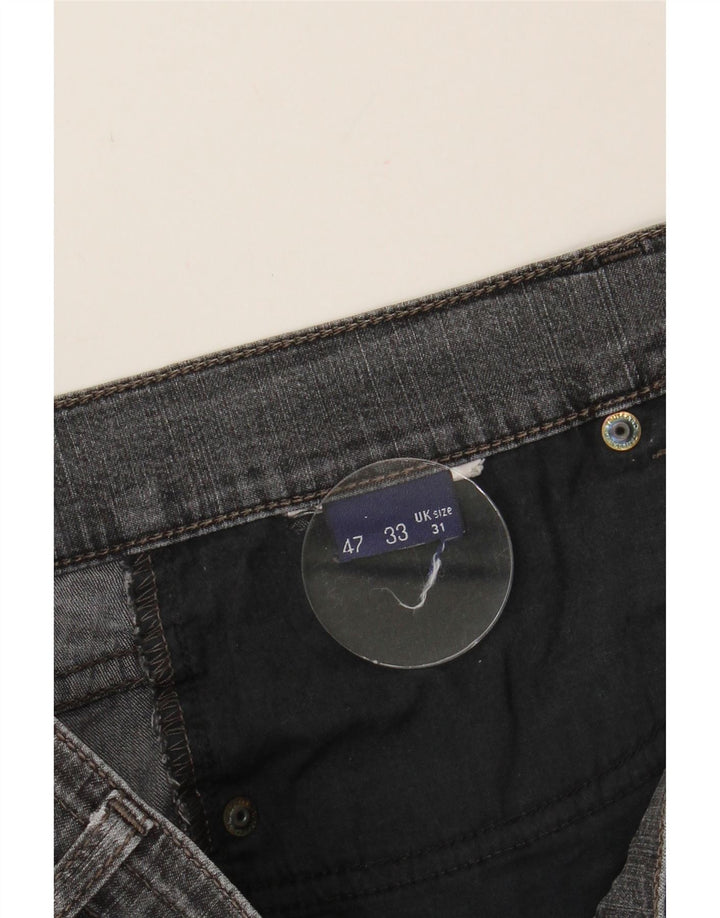 TRUSSARDI Womens Straight Jeans W31 L30 Grey Vintage Trussardi and Second-Hand Trussardi from Messina Hembry 