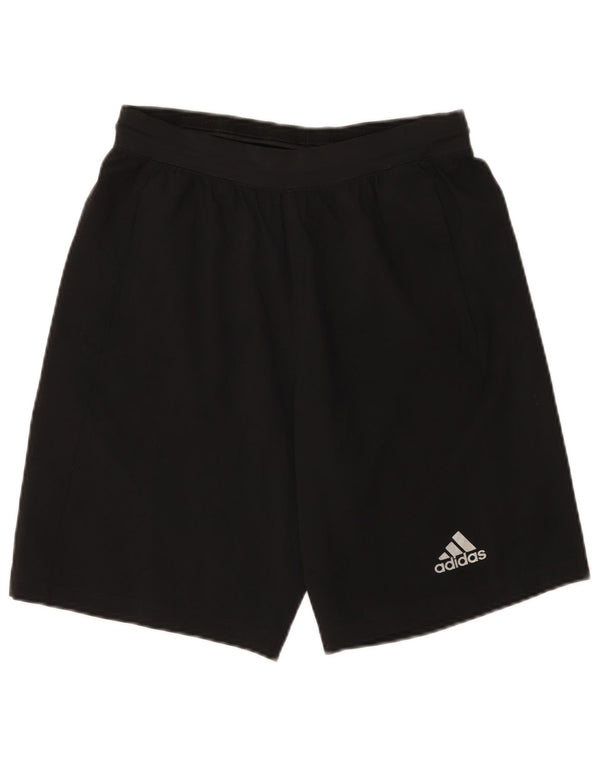 Adidas Mens Climalite Sport Shorts Small  Black Polyester