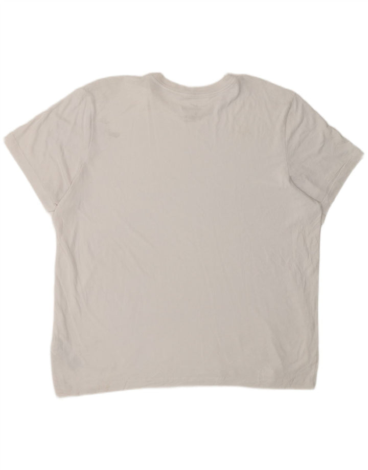 Nike Mens T-Shirt Top XL White Cotton
